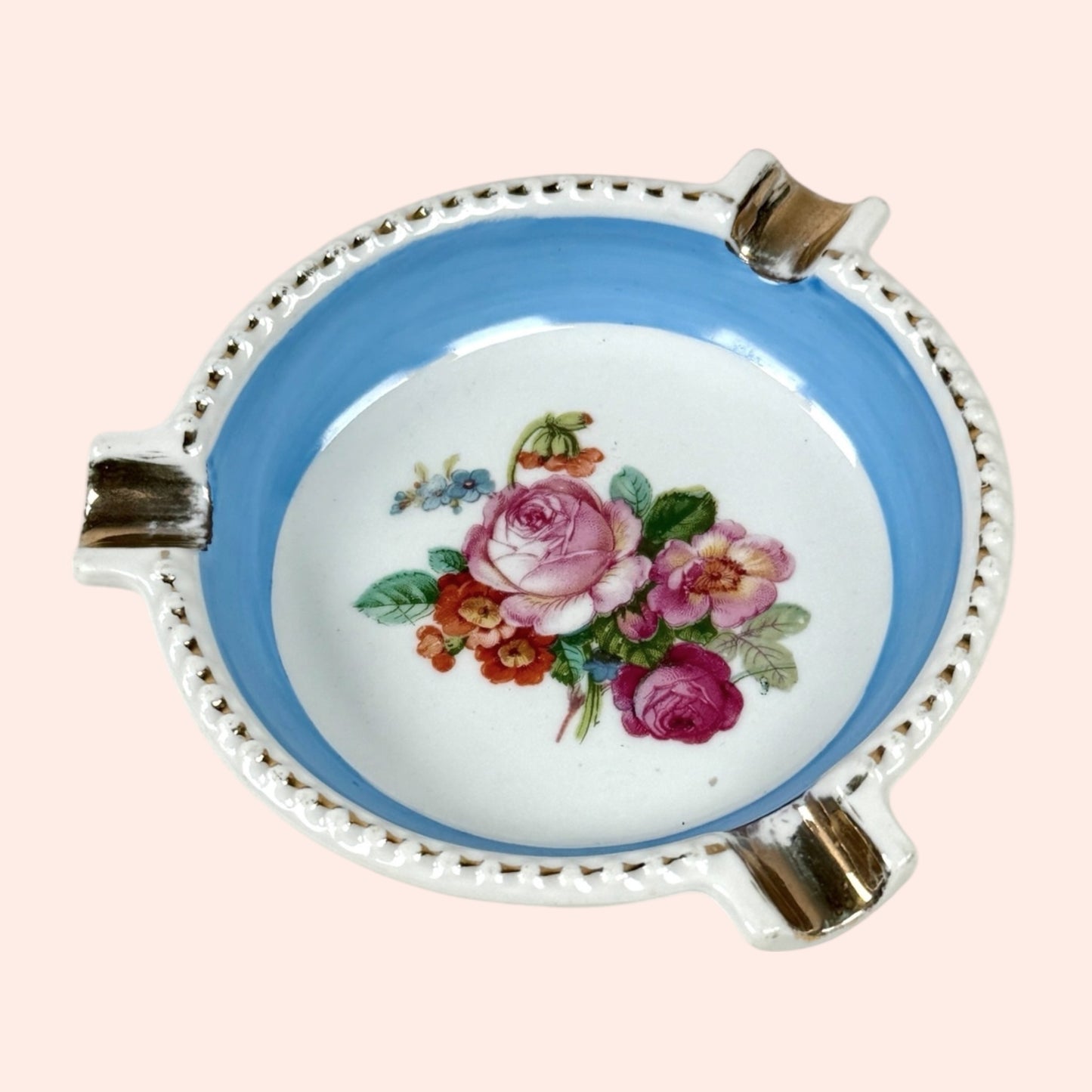 Floral ashtray