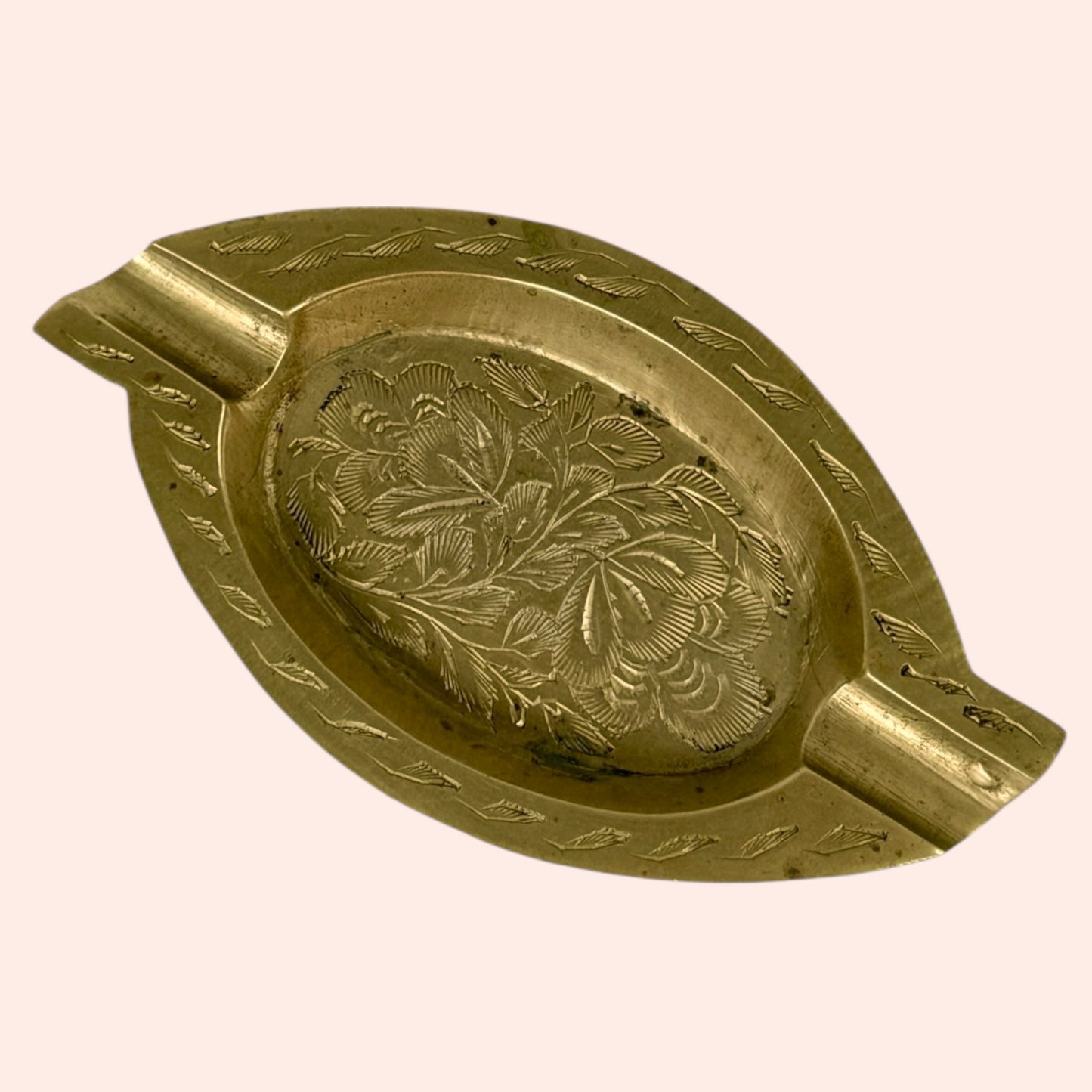 Brass ashtray