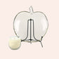 Apple tray + candle