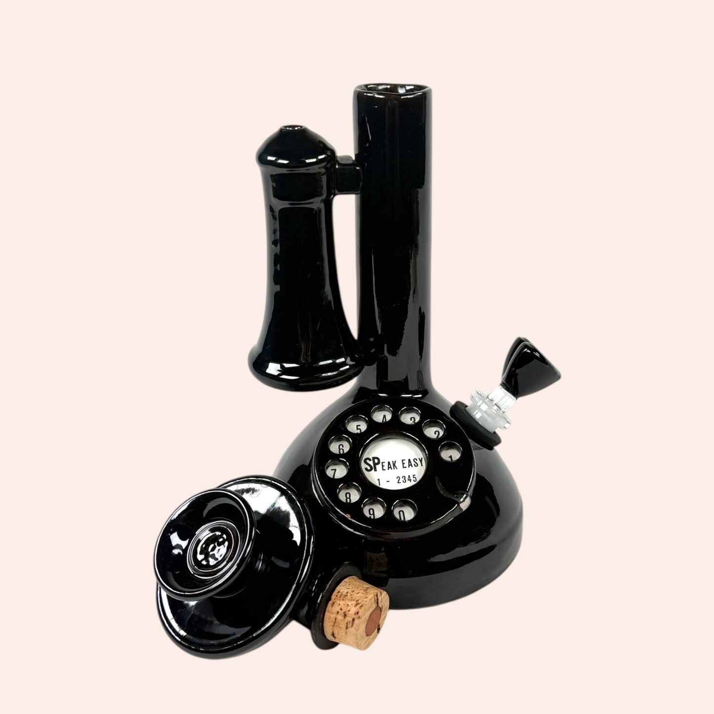 Speakeasy telephone pipe