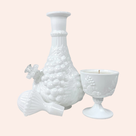 Imperial grapevine genie & candle