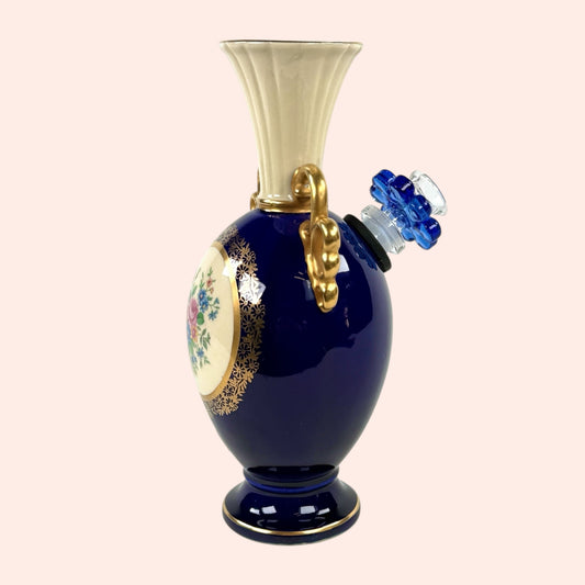 Cobalt crownford vase