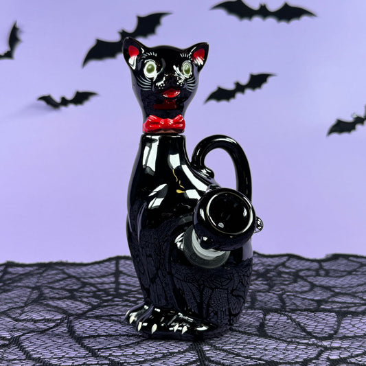 Black kitty bubbler