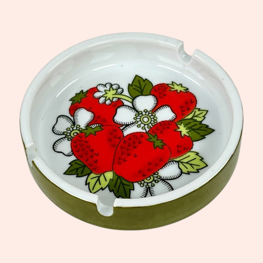Strawberry ashtray