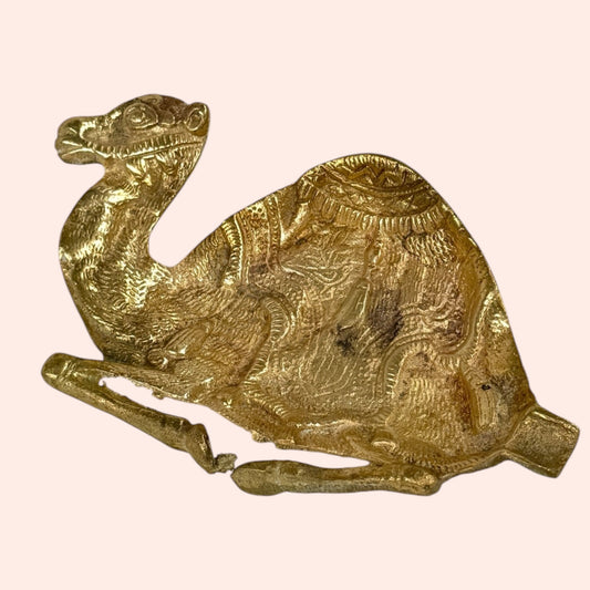 Camel brass ashtray