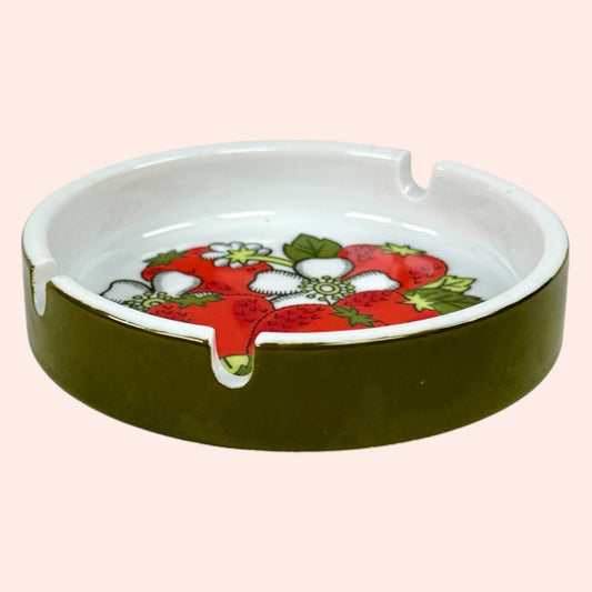 Strawberry ashtray