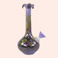 Purple floral vase