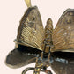 Butterfly brass ashtray