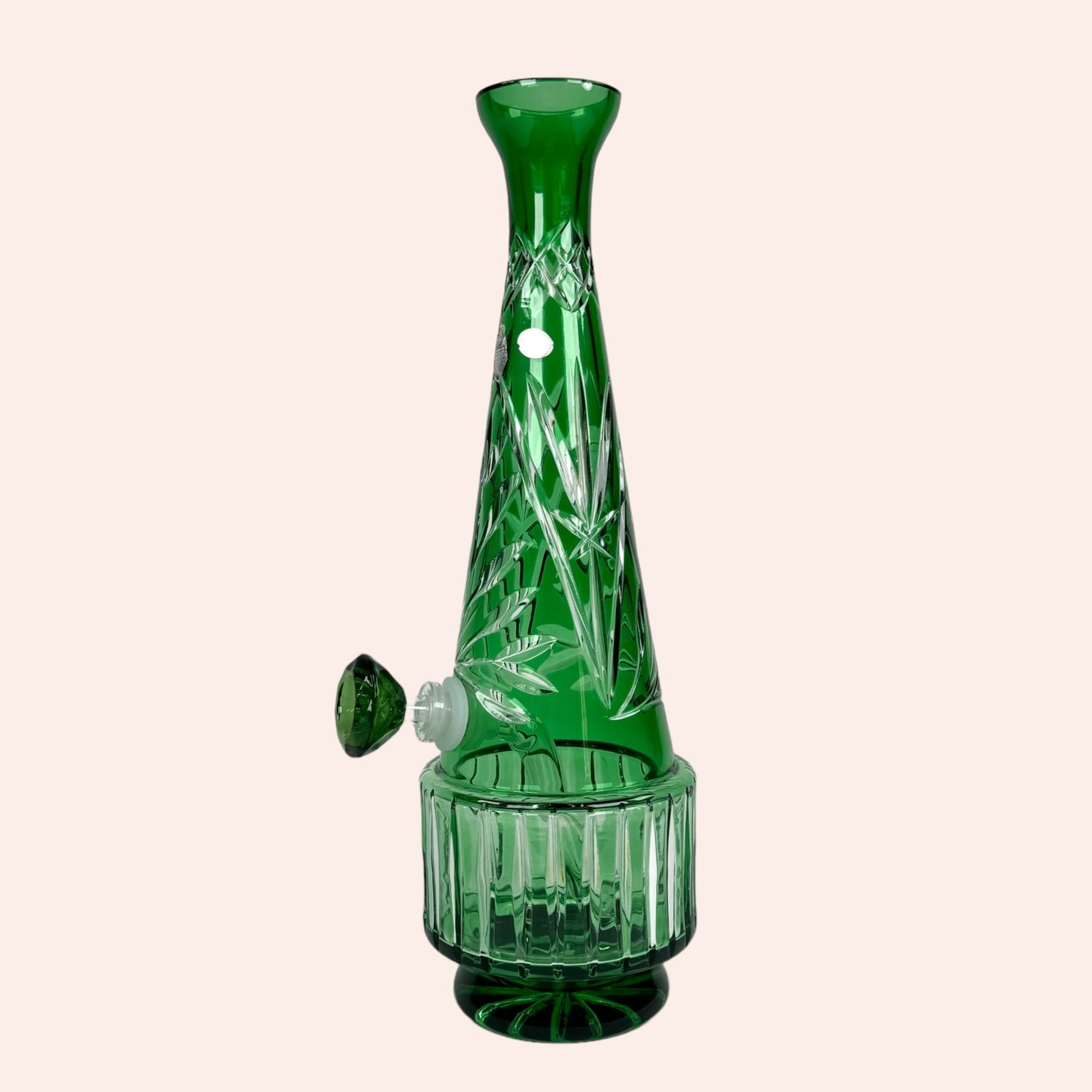 Green glass pipe